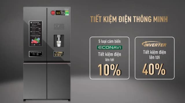 So sánh giá Tủ lạnh Panasonic Inverter 621 lít PRIME+ Edition Multi Door NR-XY680YMMV rẻ nhất? - Ảnh 11
