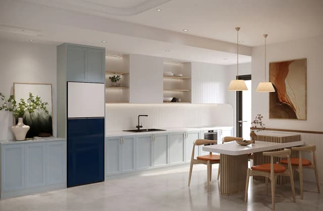 So sánh giá Tủ lạnh Samsung Inverter 305 lít Bespoke RT31CB56248ASV rẻ nhất? - Ảnh 9