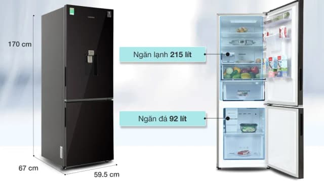 So sánh giá Tủ lạnh Samsung Inverter 307 lít RB30N4190BU/SV rẻ nhất? - Ảnh 2