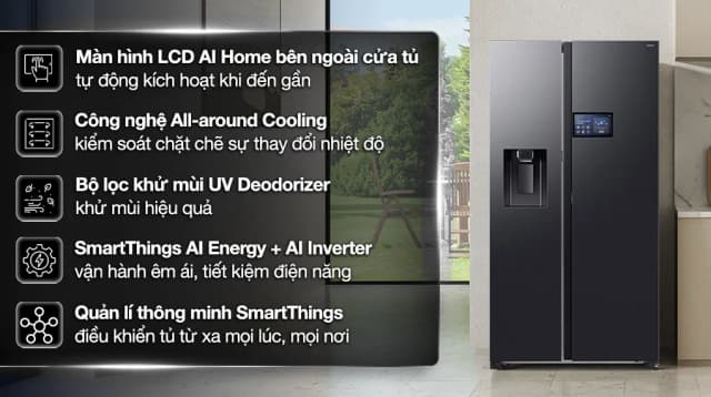 So sánh giá Tủ lạnh Samsung Inverter 634 lít Side By Side RS80F65J2BSV rẻ nhất? - Ảnh 15