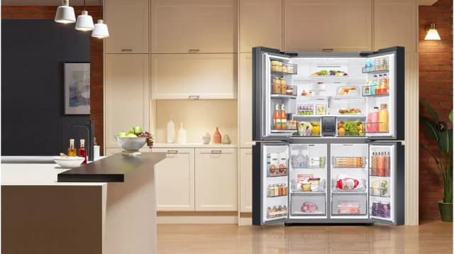 So sánh giá Tủ lạnh Samsung Inverter 648 lít Multi Door RF59C766FB1/SV rẻ nhất? - Ảnh 11