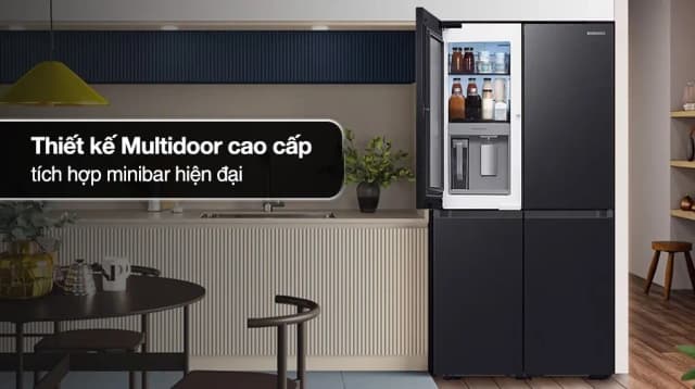 So sánh giá Tủ lạnh Samsung Inverter 648 lít Multi Door RF59C766FB1/SV rẻ nhất? - Ảnh 14