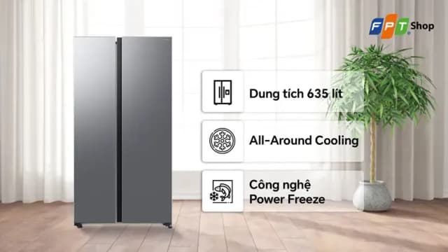 So sánh giá Tủ lạnh Samsung Inverter 655 lít Side By Side RS70F65Q3TSV rẻ nhất? - Ảnh 12
