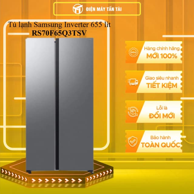 So sánh giá Tủ lạnh Samsung Inverter 655 lít Side By Side RS70F65Q3TSV rẻ nhất? - Ảnh 16