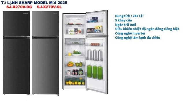 So sánh giá Tủ lạnh Sharp Inverter 323 lít SJ-BF330V-DG rẻ nhất? - Ảnh 17