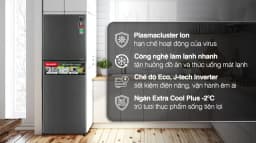 So sánh giá Tủ lạnh Sharp Inverter 360 lít SJ-XP382AE-DS - Tìm sản phẩm giá rẻ nhất - Ảnh 7