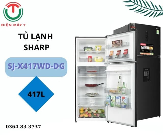 So sánh giá Tủ lạnh Sharp Inverter 417 lít SJ-X417WD-DG rẻ nhất? - Ảnh 15