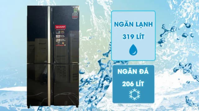 So sánh giá Tủ lạnh Sharp Inverter 525 lít Multi Door SJ-FX610V-MK rẻ nhất? - Ảnh 15