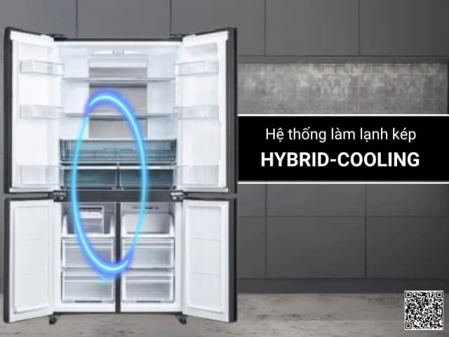 So sánh giá Tủ lạnh Sharp Inverter 525 lít Multi Door SJ-FX610V-MK rẻ nhất? - Ảnh 20