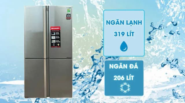 So sánh giá Tủ lạnh Sharp Inverter 525 lít Multi Door SJ-FX610V-MK rẻ nhất? - Ảnh 9