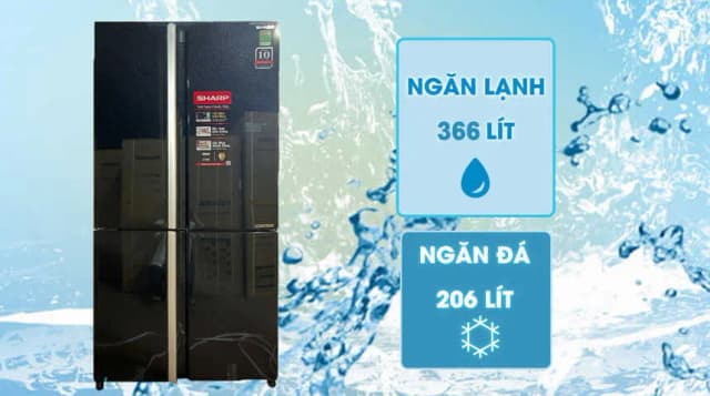 So sánh giá Tủ lạnh Sharp Inverter 572 lít Multi Door SJ-FX650V-MK rẻ nhất? - Ảnh 17