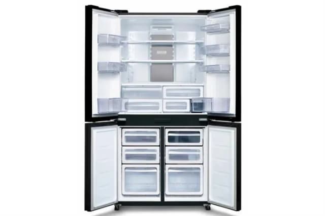 So sánh giá Tủ lạnh Sharp Inverter 611 lít Multi Door SJ-FXPI700VG-BK rẻ nhất? - Ảnh 2