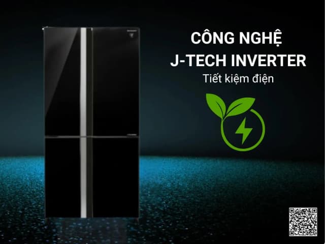 So sánh giá Tủ lạnh Sharp Inverter 611 lít Multi Door SJ-FXPI700VG-BK rẻ nhất? - Ảnh 18