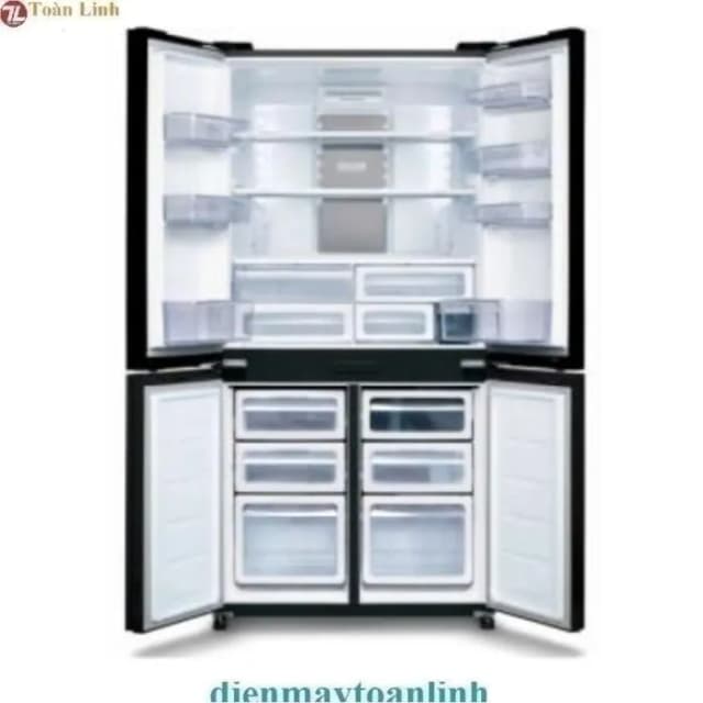 So sánh giá Tủ lạnh Sharp Inverter 611 lít Multi Door SJ-FXPI700VG-BK rẻ nhất? - Ảnh 8