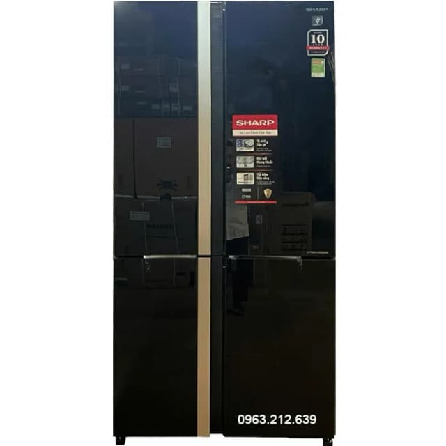 So sánh giá Tủ lạnh Sharp Inverter 611 lít Multi Door SJ-FXPI700VG-BK rẻ nhất? - Ảnh 9