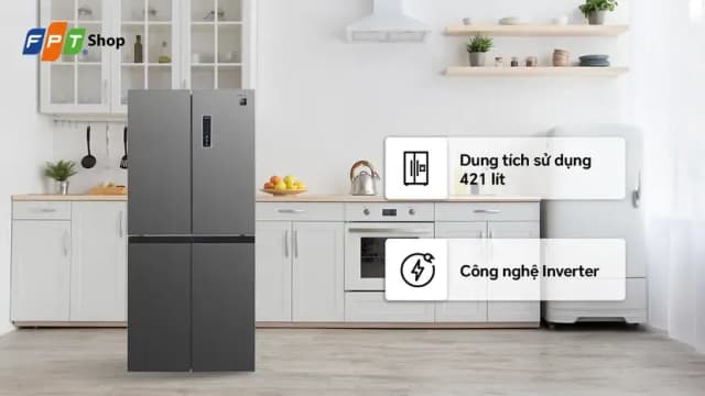 So sánh giá Tủ lạnh Sharp Inverter Multi Door 421 lít SJ-FXP510V-MG rẻ nhất? - Ảnh 17