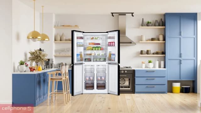 So sánh giá Tủ lạnh Sharp Inverter Multi Door 421 lít SJ-FXP510VG-BK rẻ nhất? - Ảnh 12