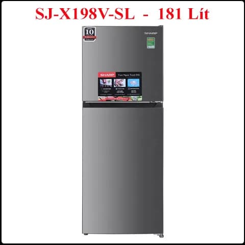 So sánh giá Tủ lạnh Sharp Inverter 181 lít SJ-X198V-DG rẻ nhất? - Ảnh 8