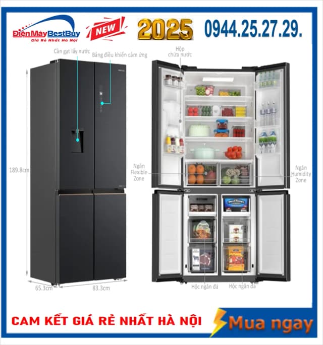 Top 1 so sánh giá Tủ lạnh Toshiba Inverter 207 lít GR-RT268WE-PMV(68) - Tìm sản phẩm giá rẻ nhất - Ảnh 39