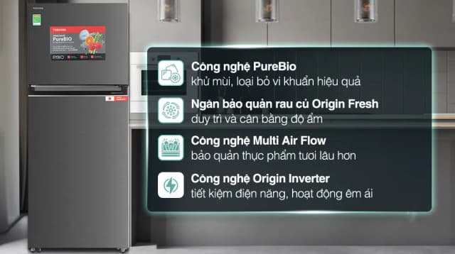 Top 1 so sánh giá Tủ lạnh Toshiba Inverter 207 lít GR-RT268WE-PMV(68) - Tìm sản phẩm giá rẻ nhất - Ảnh 68