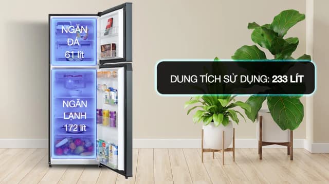 So sánh giá Tủ lạnh Toshiba Inverter 233 lít GR-RT303WE-PMV(52) rẻ nhất? - Ảnh 3