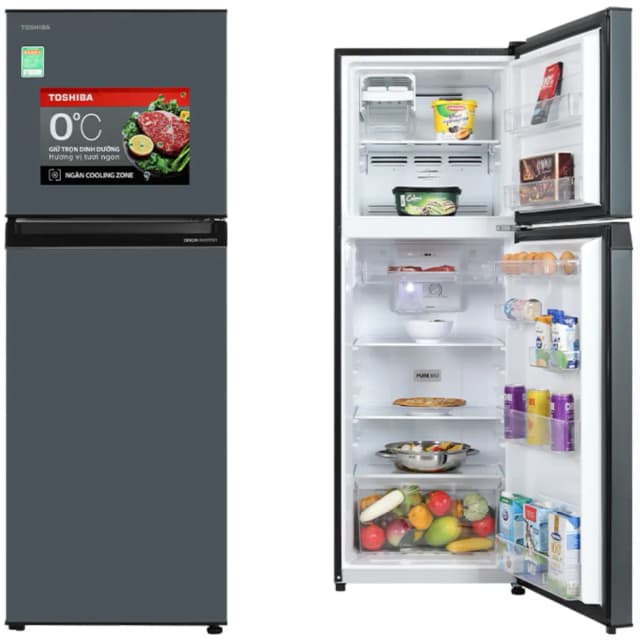 So sánh giá Tủ lạnh Toshiba Inverter 233 lít GR-RT303WE-PMV(52) rẻ nhất? - Ảnh 6