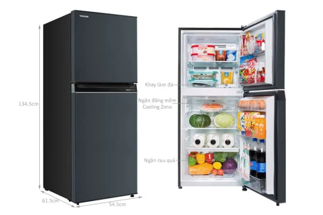 Top 1 so sánh giá Tủ lạnh Toshiba Inverter 240 lít GR-RT310WE-PMV(68) - Tìm sản phẩm giá rẻ nhất - Ảnh 13