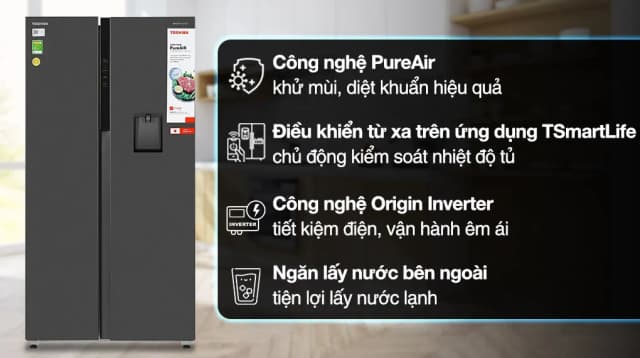 Top 1 so sánh giá Tủ lạnh Toshiba Inverter 240 lít GR-RT310WE-PMV(68) - Tìm sản phẩm giá rẻ nhất - Ảnh 56