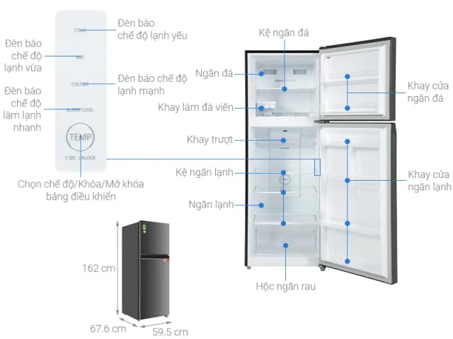 Top 1 so sánh giá Tủ lạnh Toshiba Inverter 271 lít GR-RT349WE-PMV(68) - Tìm sản phẩm giá rẻ nhất - Ảnh 94