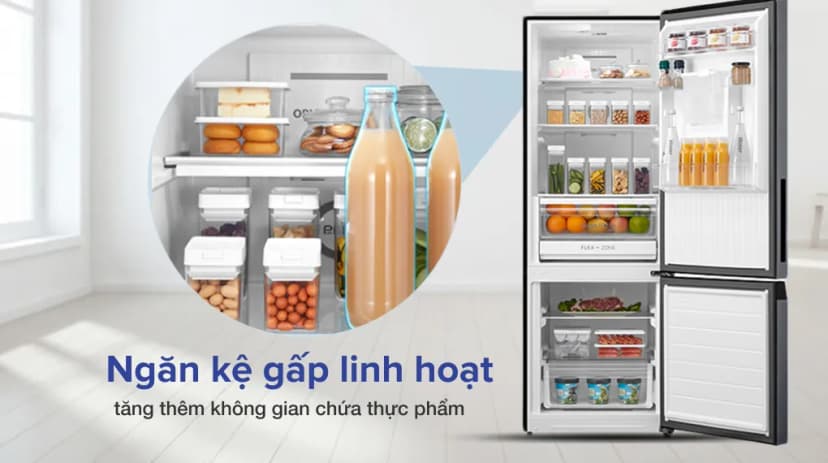 Tủ lạnh Toshiba Inverter 322 lít GR-RB405WE-PMV(06)-MG - Giá rẻ nhất hôm nay - Ảnh 14