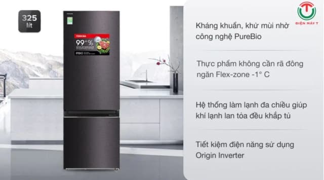 So sánh giá Tủ lạnh Toshiba Inverter 325 lít GR-RB410WE-PMV(37)-SG rẻ nhất? - Ảnh 10