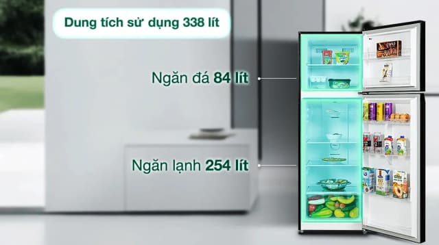 So sánh giá Tủ lạnh Toshiba Inverter 338 lít GR-RT468WE-PMV(58)-MM rẻ nhất? - Ảnh 6