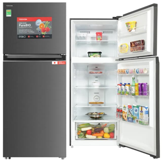 So sánh giá Tủ lạnh Toshiba Inverter 411 lít GR-RT559WE-PMV(58)-MM rẻ nhất? - Ảnh 2