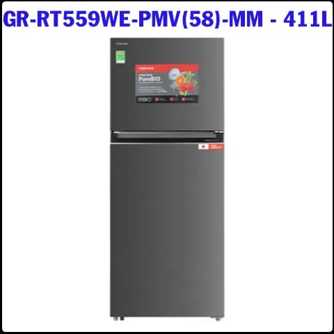 Tủ lạnh Toshiba Inverter 411 lít GR-RT559WE-PMV(58)-MM - Giá rẻ nhất hôm nay - Ảnh 12