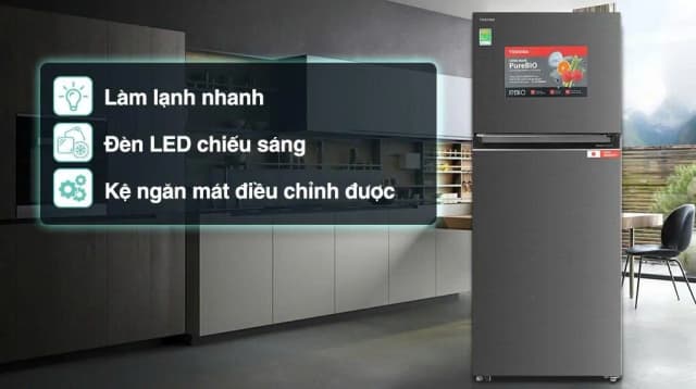 So sánh giá Tủ lạnh Toshiba Inverter 411 lít GR-RT559WE-PMV(58)-MM rẻ nhất? - Ảnh 19