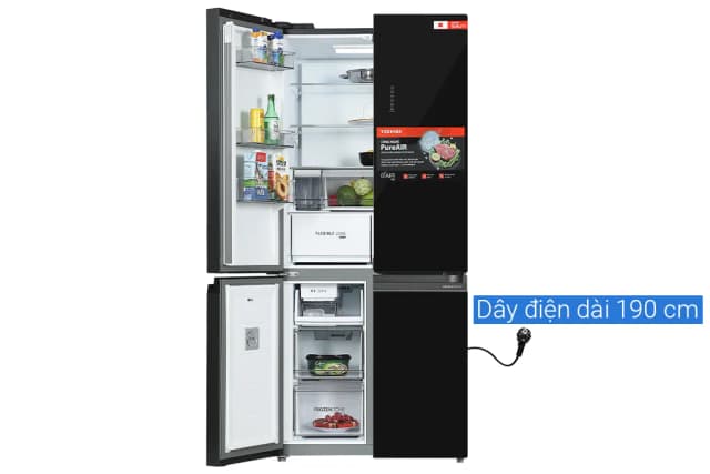 So sánh giá Tủ lạnh Toshiba Inverter 515 lít Multi Door GR-RF665WIA-PGV(22)-XK rẻ nhất? - Ảnh 14