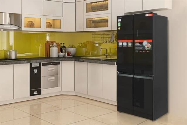 So sánh giá Tủ lạnh Toshiba Inverter 515 lít Multi Door GR-RF665WIA-PGV(22)-XK rẻ nhất? - Ảnh 4