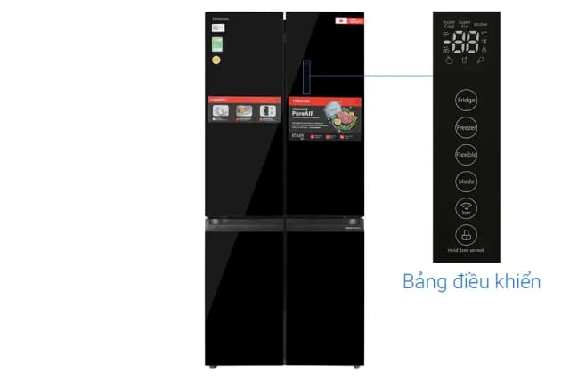 Top 1 so sánh giá Tủ lạnh Toshiba Inverter 520 lít Multi Door GR-RF680WI-PGV(D4) - Tìm sản phẩm giá rẻ nhất - Ảnh 2