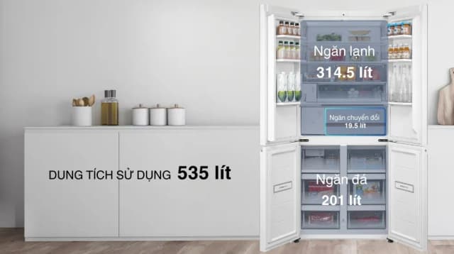 Top 1 so sánh giá Tủ lạnh Toshiba Inverter 520 lít Multi Door GR-RF680WI-PGV(D4) - Tìm sản phẩm giá rẻ nhất - Ảnh 70