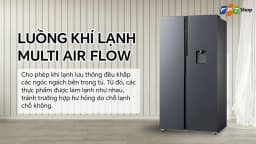 Tủ lạnh Toshiba Inverter 596 lít Side By Side GR-RS775WI-PMV(06)-MG - Giá rẻ nhất hôm nay - Ảnh 15
