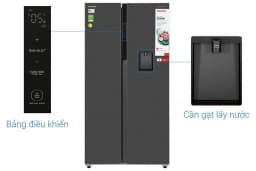 Tủ lạnh Toshiba Inverter 596 lít Side By Side GR-RS775WI-PMV(06)-MG - Giá rẻ nhất hôm nay - Ảnh 17