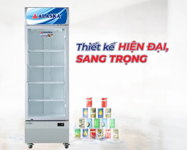 So sánh giá Tủ mát Alaska 525 lít LC-525C rẻ nhất? - Ảnh 3