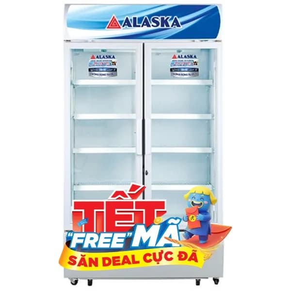 So sánh giá Tủ mát Alaska Inverter 800 lít LCI-800DX rẻ nhất? - Ảnh 2