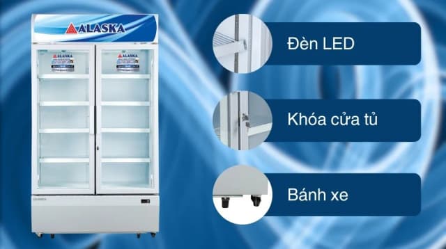 So sánh giá Tủ mát Alaska Inverter 800 lít LCI-800DX rẻ nhất? - Ảnh 5