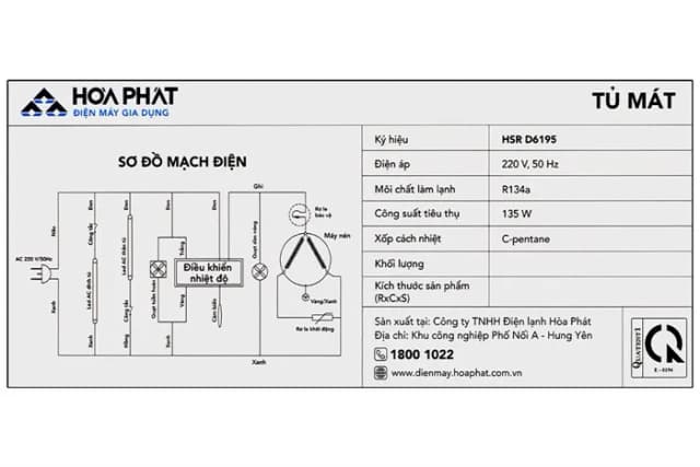 So sánh giá Tủ mát Hoà Phát 195 lít  HSR D6195 rẻ nhất? - Ảnh 20