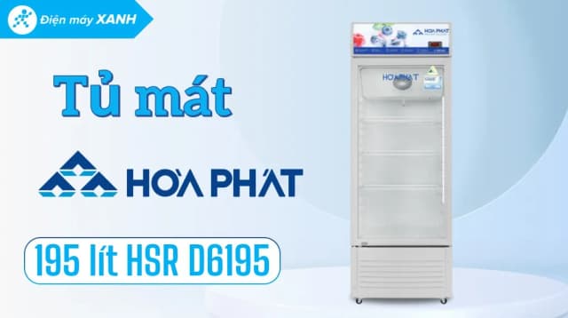 So sánh giá Tủ mát Hoà Phát 195 lít  HSR D6195 rẻ nhất? - Ảnh 5