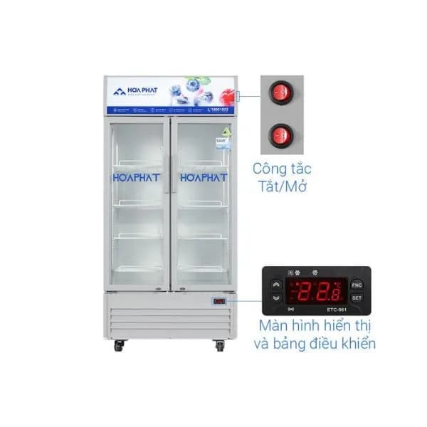 So sánh giá Tủ mát Hòa Phát 812 lít HSR D6812 rẻ nhất? - Ảnh 6
