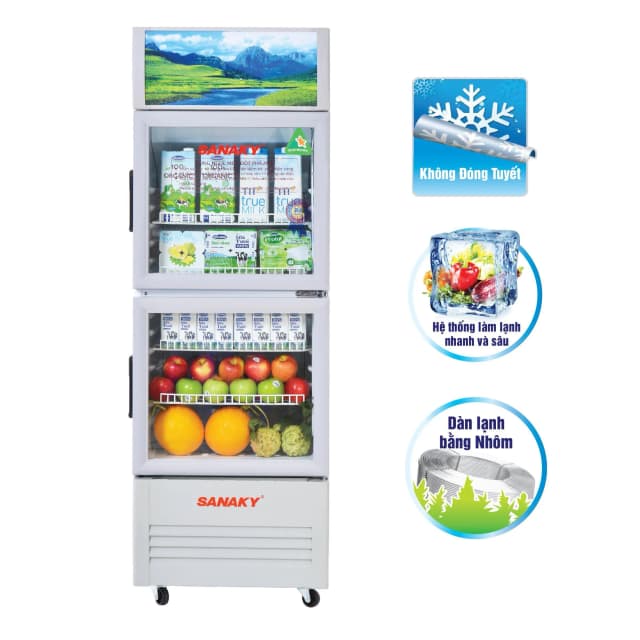 So sánh giá Tủ mát Sanaky 240 lít VH-308WL rẻ nhất? - Ảnh 13
