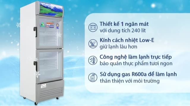 So sánh giá Tủ mát Sanaky 240 lít VH-308WL rẻ nhất? - Ảnh 14