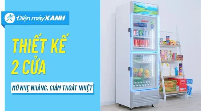 So sánh giá Tủ mát Sanaky 340 lít TM.VH408WL rẻ nhất? - Ảnh 5